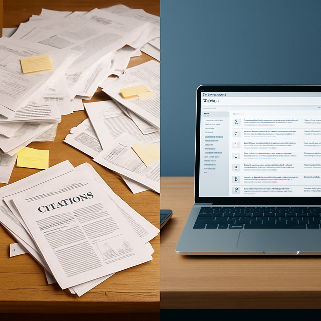 Reference Chaos to Organized Library: The 2025 Blueprint for Effortless Citation Management